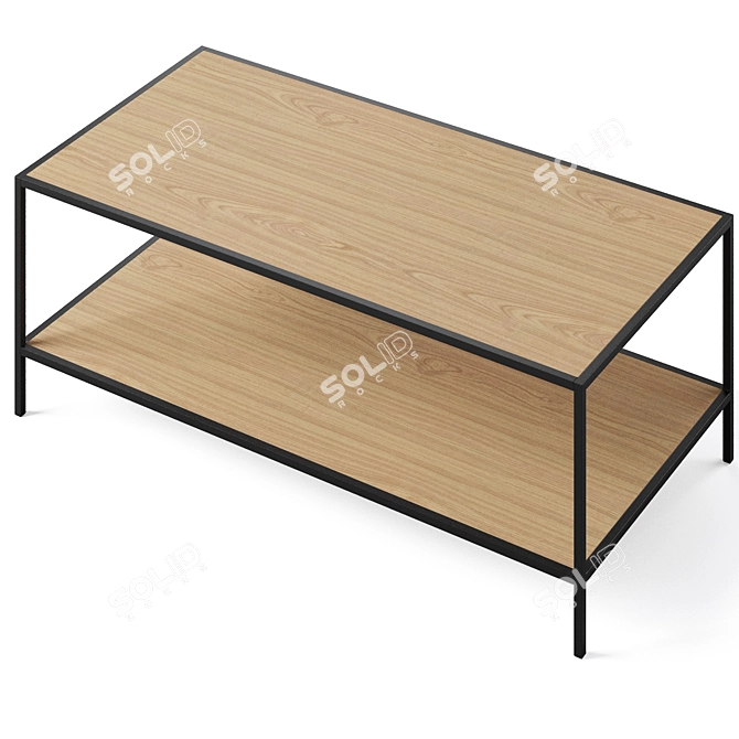 Seaford Coffee Table by Actona 3D model image 2