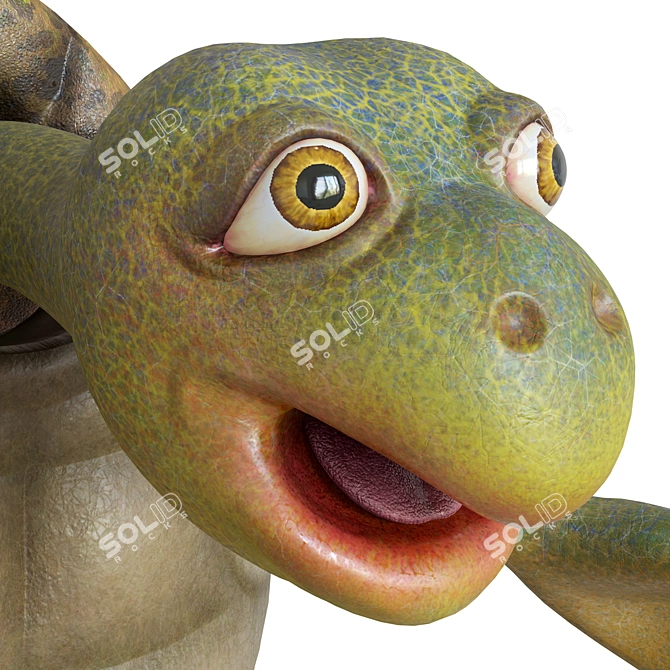 Cartoon Turtle 2013 3D Model 3D model image 6