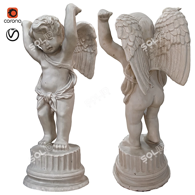 Elegant Statues 3: Versatile, High-Quality 3D model image 1