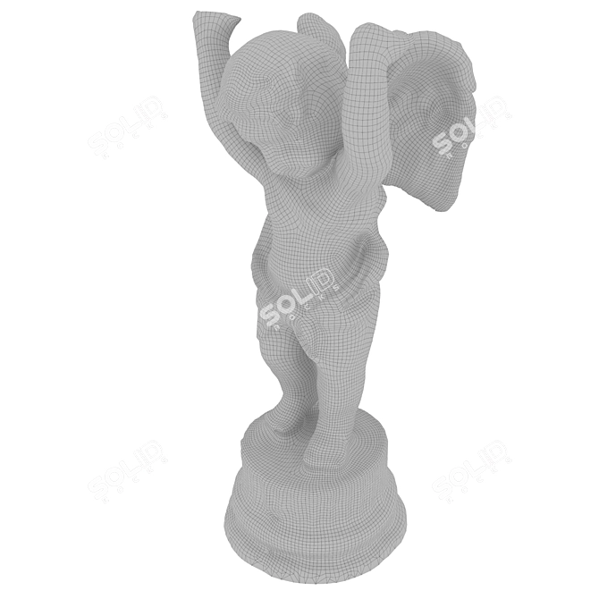 Elegant Statues 3: Versatile, High-Quality 3D model image 8