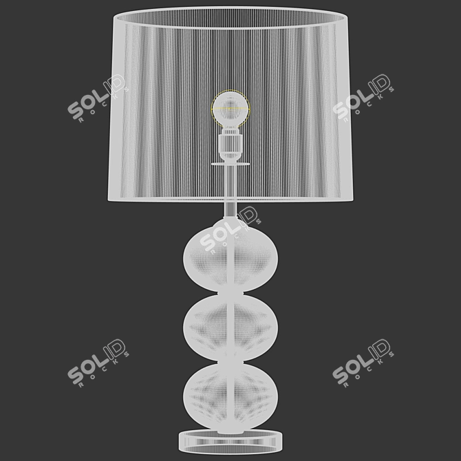 Zara Home Ball Base Lamp 3D model image 3