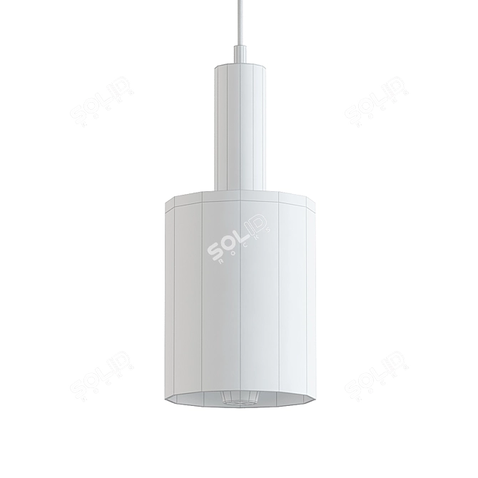 Modern Scandinavian Pendant Lamp 3D model image 2