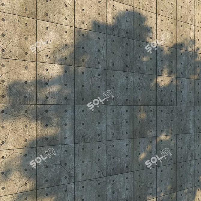 PBR Concrete Material Pack 3D model image 4