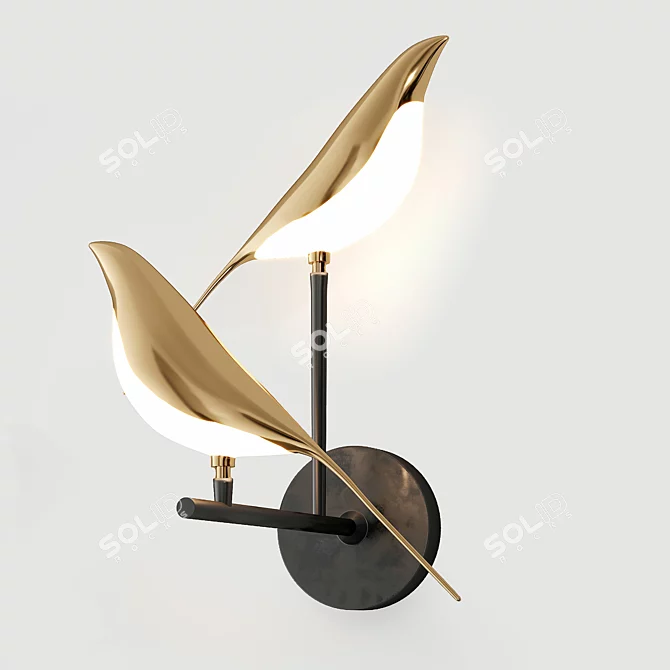 Nomi Wall Lampatron - Modern Lighting 3D model image 1