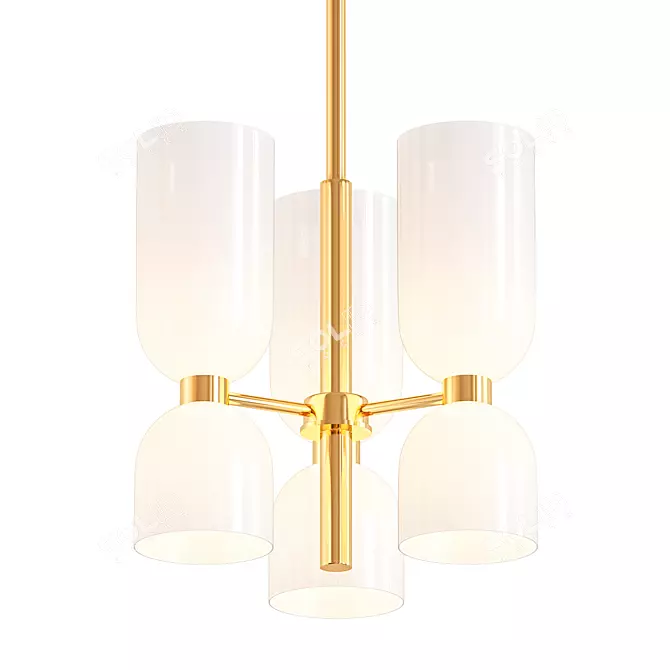 Odeon Orinoco Pendant Light 3D model image 1