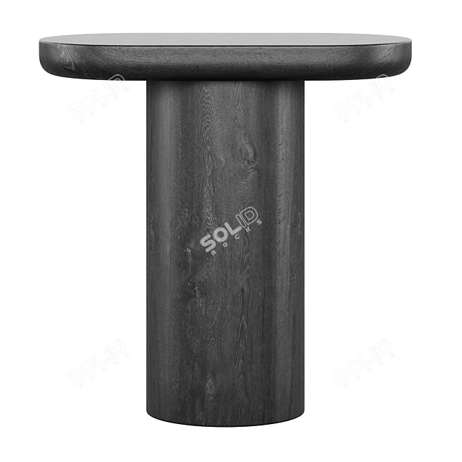 Porto High & Low Side Table 3D model image 2