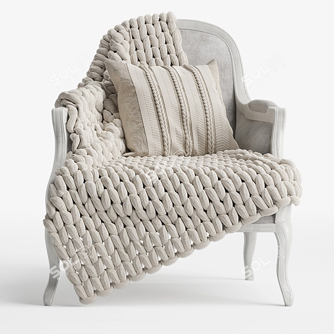 Desondo Kusk Chair: Stylish and Comfortable 3D model image 3
