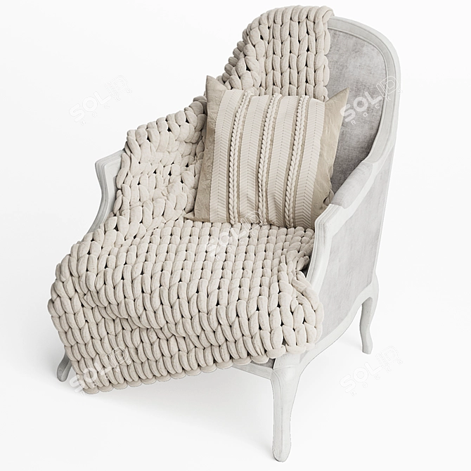 Desondo Kusk Chair: Stylish and Comfortable 3D model image 5