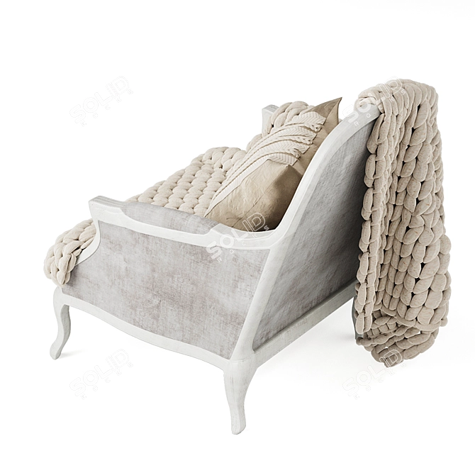 Desondo Kusk Chair: Stylish and Comfortable 3D model image 6