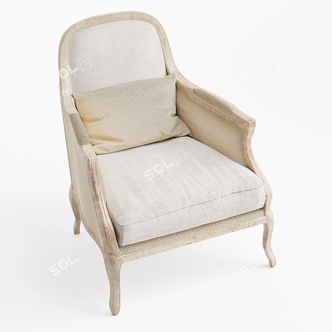 Desondo Kusk Chair: Stylish and Comfortable 3D model image 4
