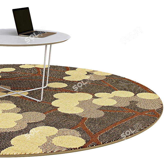 Versatile Circle Rugs | No. 252 3D model image 2