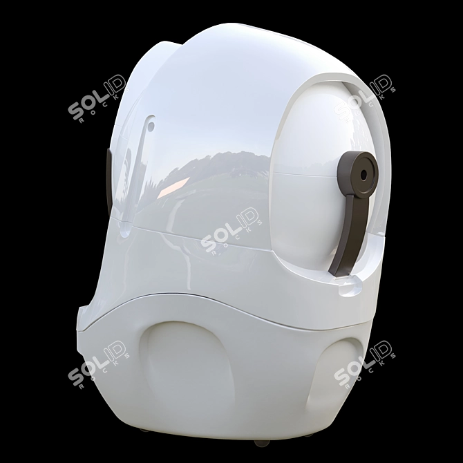 CleanCat: WiFi-Enabled Self-Cleaning Litter Box 3D model image 3