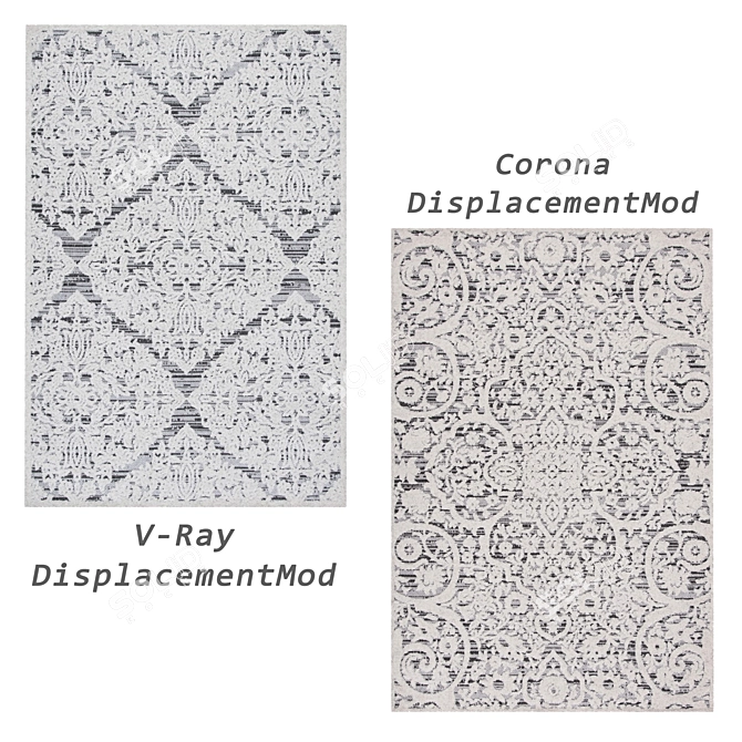 Versatile Rug Set - 6 Designs, 3D Models 3D model image 4