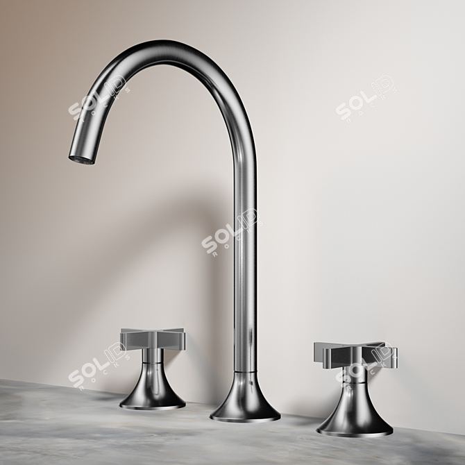 Dornbracht VAIA 713: Sleek and Functional 3D model image 2