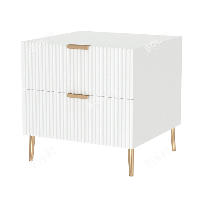 Title: Luxury Chic Chest 3D model image 1