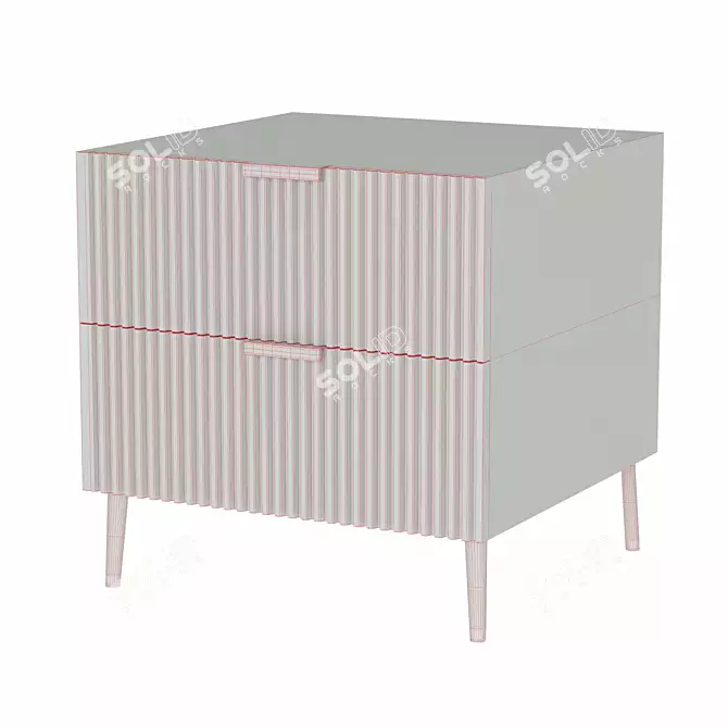 Title: Luxury Chic Chest 3D model image 2