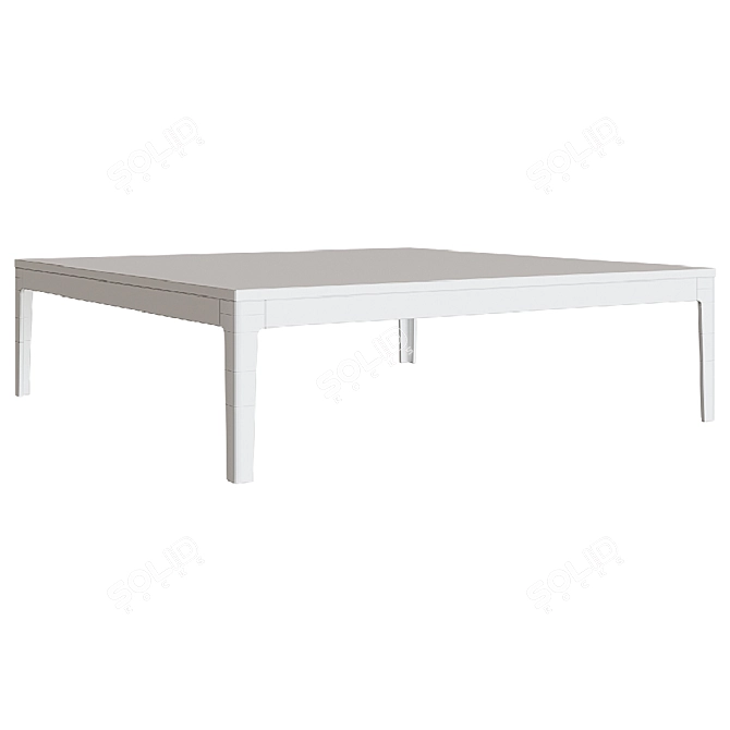 Minimalist Helda Coffee Table 3D model image 2