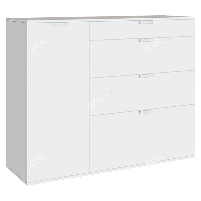 Hoff Deco-1 Dresser 3D model image 4