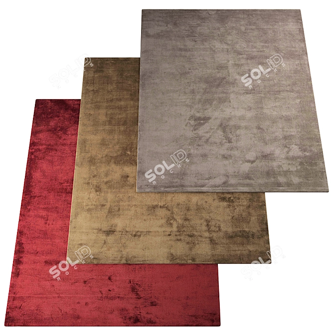 Texture Rug Carpet - 250cmx300cm 3D model image 1