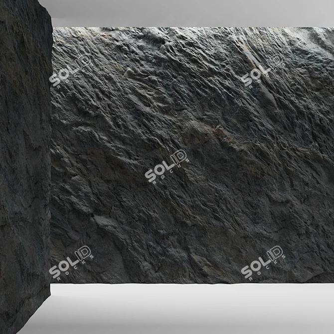 Premier Stone Wall: High-quality Material & Textures 3D model image 4