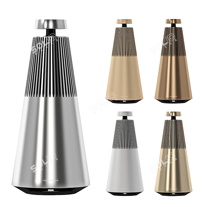 Beosound 2: Wireless Multiroom Speaker 3D model image 1