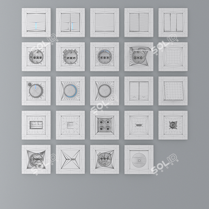 Werkel Ivory Smart Home Socket 3D model image 4