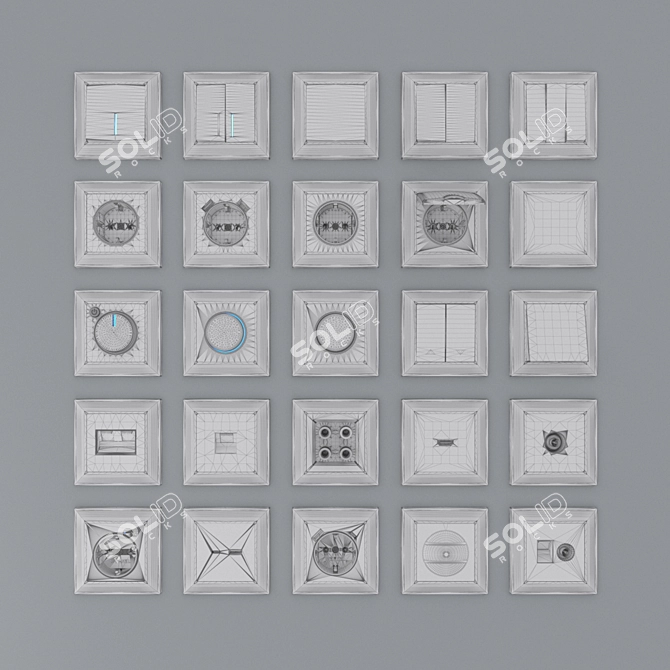 Werkel Ivory Smart Home Socket 3D model image 7