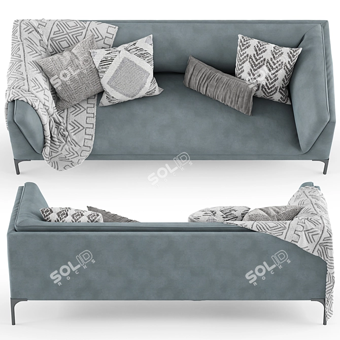 Sits Frej: Stylish Modern Sofa 3D model image 3