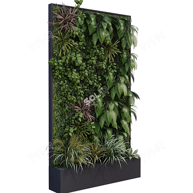 Versatile Greenwall Set 174 3D model image 6