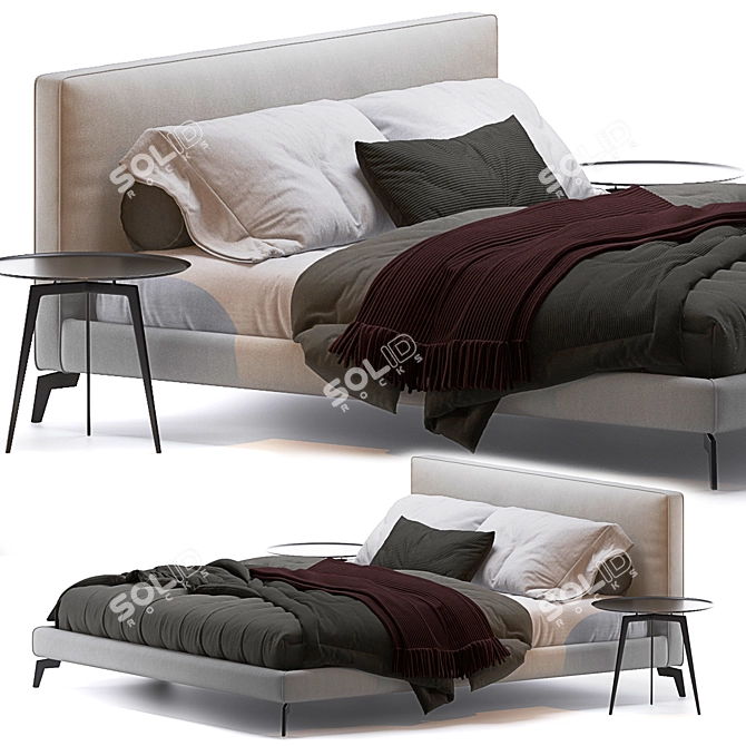 Elevate Your Sleep with Stone Up 3D model image 5