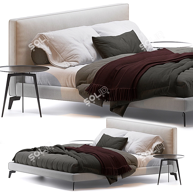 Elevate Your Sleep with Stone Up 3D model image 6