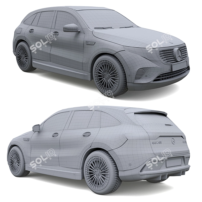 Luxury Driving Redefined: Aston Martin DBS Superleggera 3D model image 1