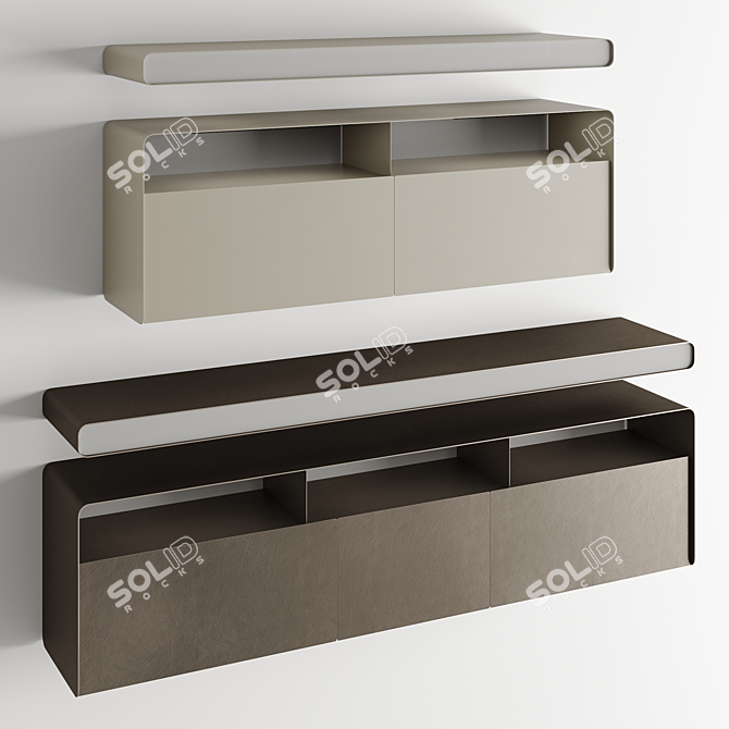 Modular Elegance: FLOU FOGLIO 2022 3D model image 1