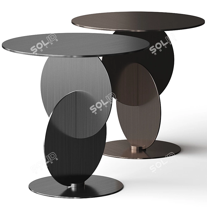 Minimalist Minotti Divo Coffee Table 3D model image 1