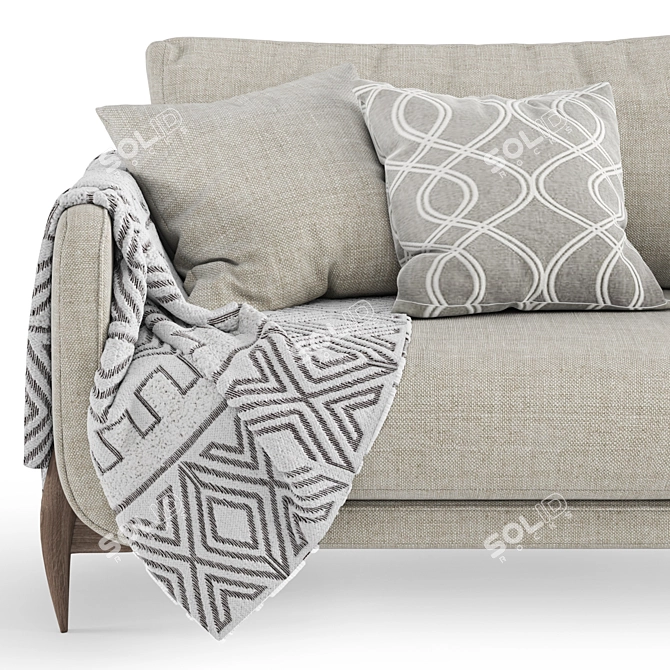 Jenny Sofa: Modern Comfort for Your Home 3D model image 4