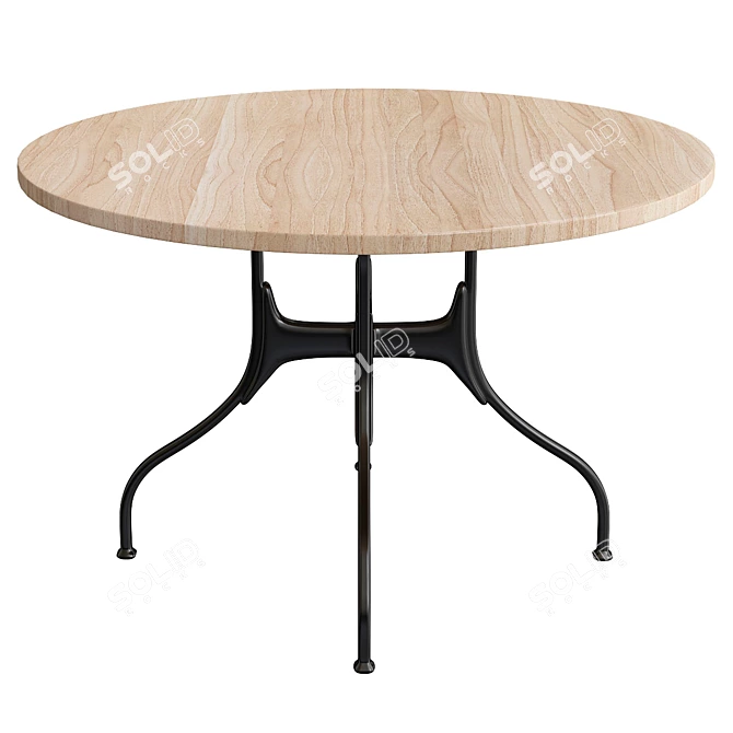 Minimalist Milan Table 3D model image 1