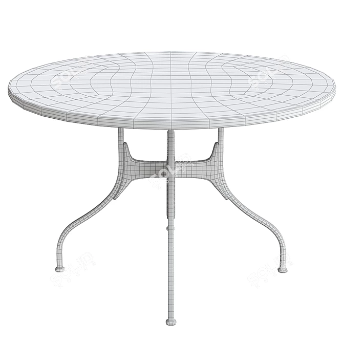 Minimalist Milan Table 3D model image 2