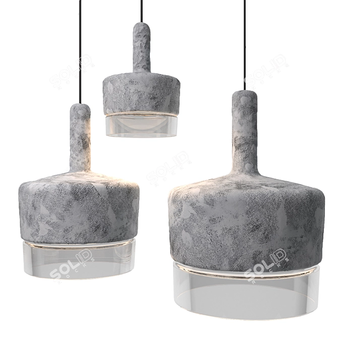 Acorn Pendant Lamp Collection 3D model image 8