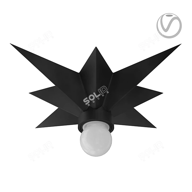 Loft-Concept Star Ceiling Mount 3D model image 3