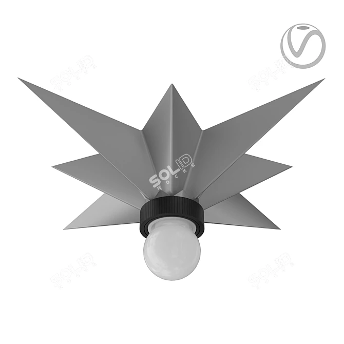 Loft-Concept Star Ceiling Mount 3D model image 5