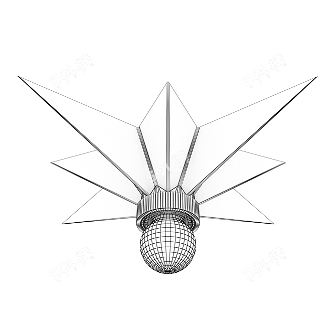 Loft-Concept Star Ceiling Mount 3D model image 7