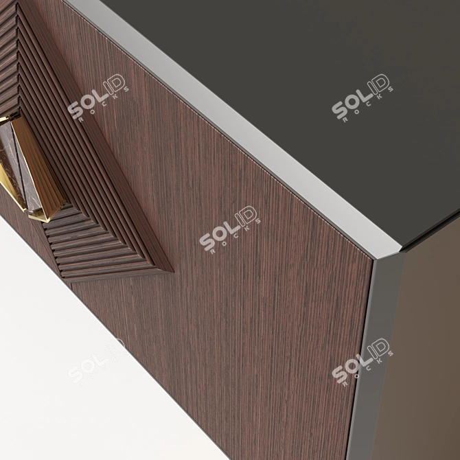 Valentin Console Table: Modern, Stylish Design 3D model image 4