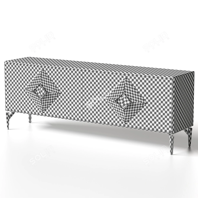 Valentin Console Table: Modern, Stylish Design 3D model image 7