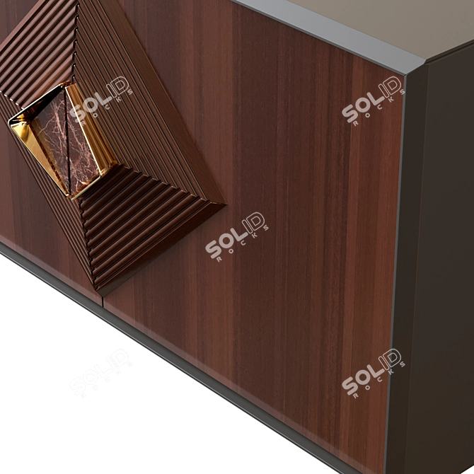 Valentin Console Table: Modern, Stylish Design 3D model image 10