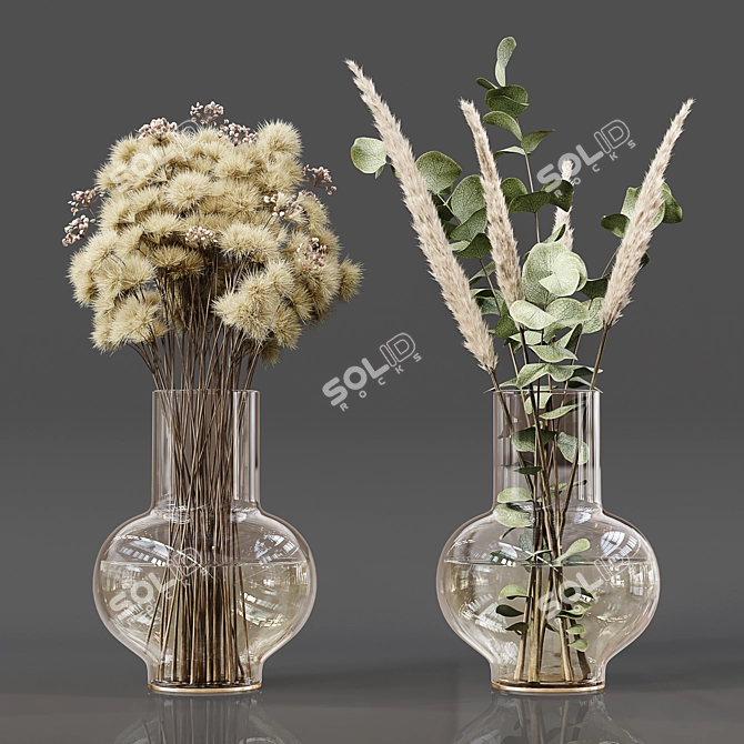 Luxury Indoor Plant Collection 3D model image 5