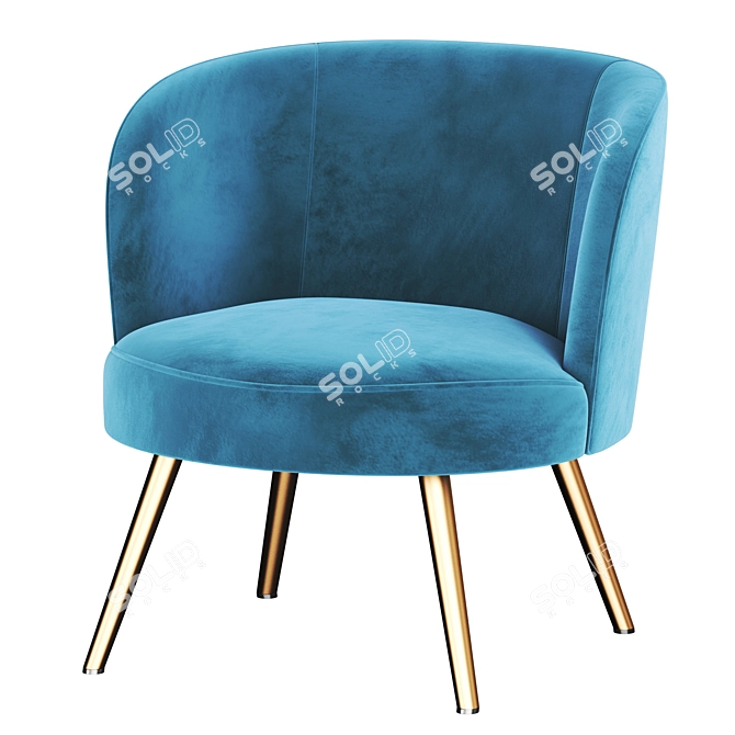 Sweet Seating Sensation 3D model image 4