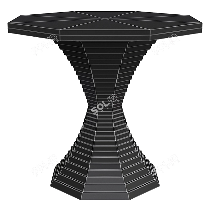 Belvedere 2 Dining Table: Modern Design 3D model image 4