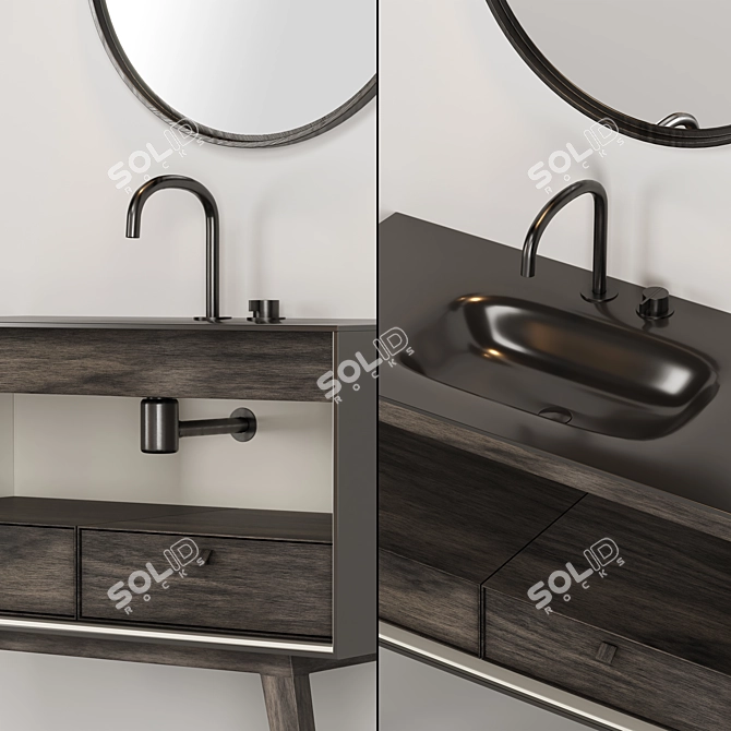 ARTELINEA DAMA Bathroom Set 3D model image 5