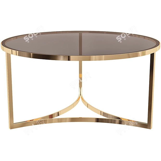 Modern Manhattan Coffee Table 3D model image 2