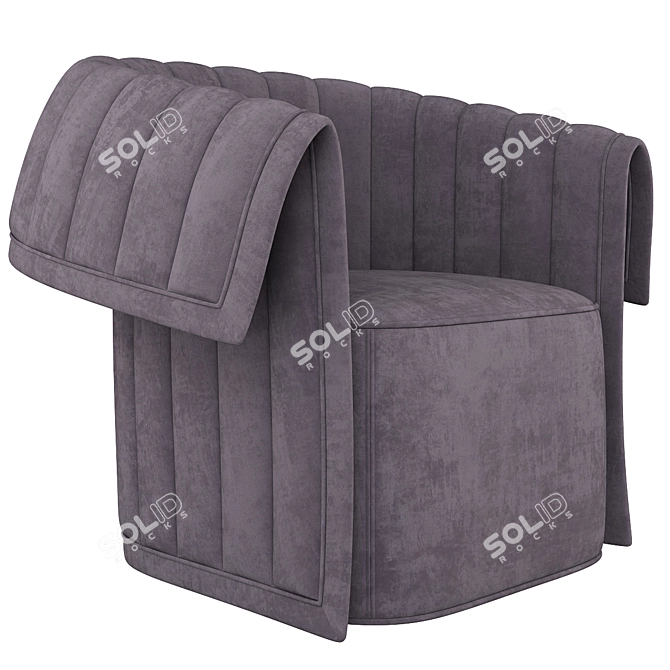 Luxurious Green Manta Rug - Rugiano 3D model image 5